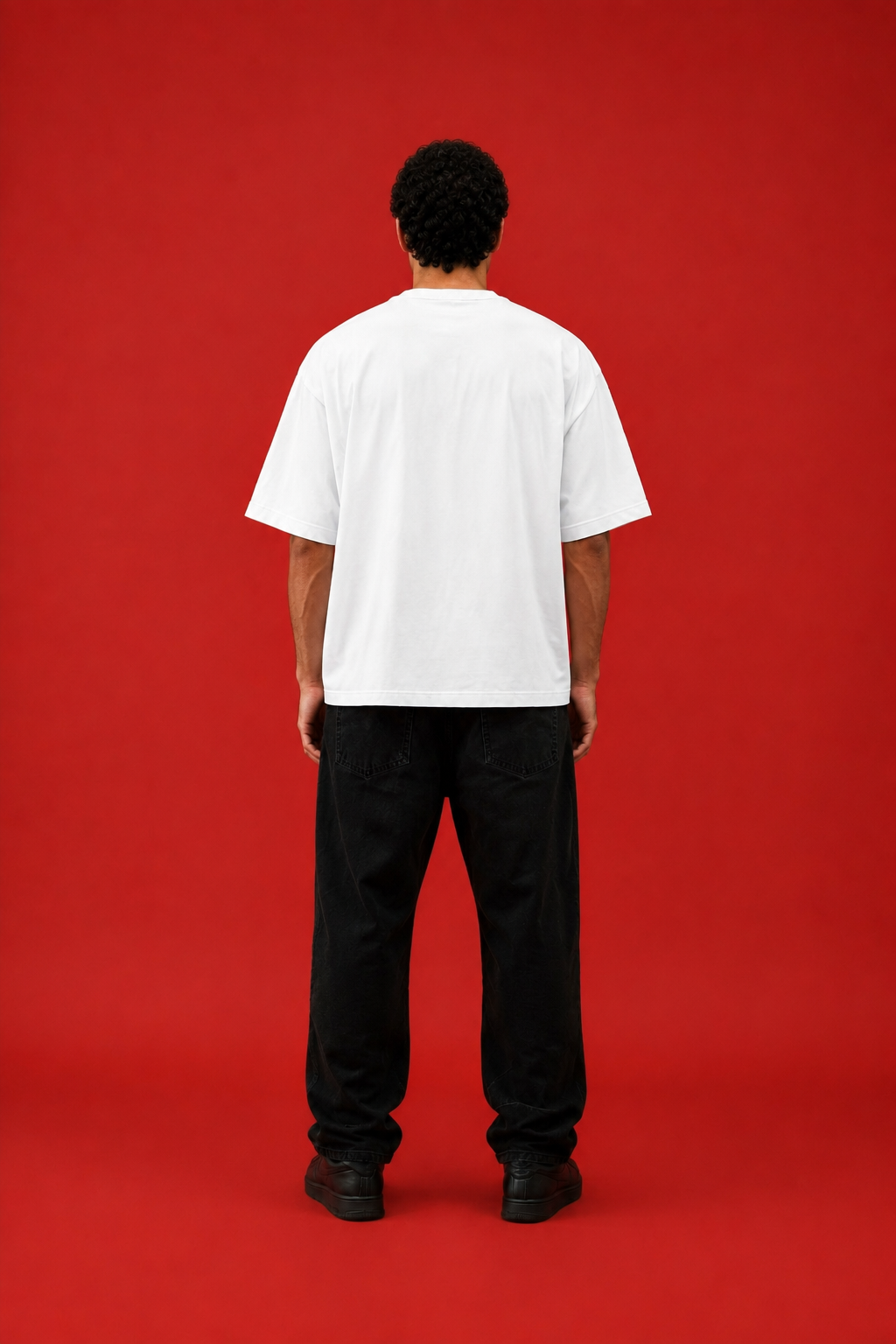 ELZO CITY GUARDIAN OVERSIZED T-SHIRT | PURE WHITE