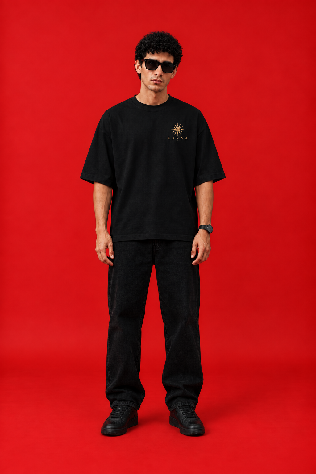 ELZO KARNA SURYAPUTRA OVERSIZED T-SHIRT | ROYAL MAROON